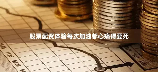 股票配资体验每次加油都心痛得要死