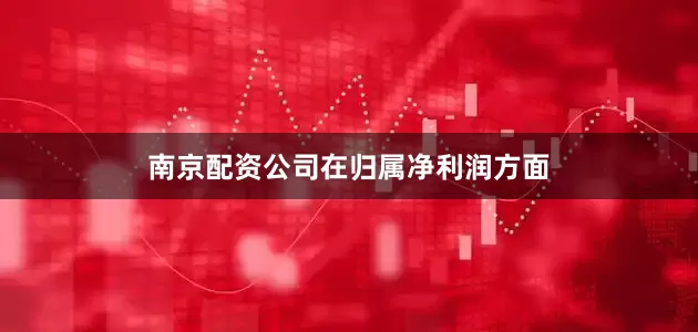 南京配资公司　　在归属净利润方面